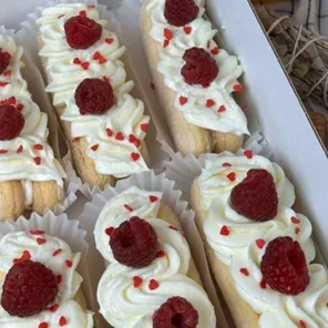 Бокс пирожных савоярди: 10 шт